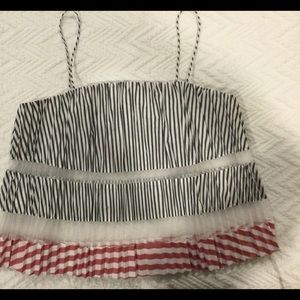 Club Monaco Sunburst Tank Chemise, Size S